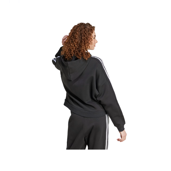 Adidas Womens Tiro Cut 3 Stripes Fleece Hoodie
