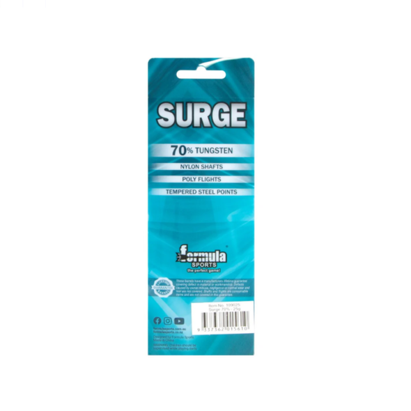 Formula Surge 70% Tungsten Darts