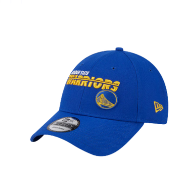 New Era 9Forty NBA Strike Through Snapback Golden State Warriors