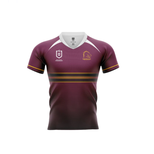 NRL Adult Supporter Jersey Brisbane Broncos