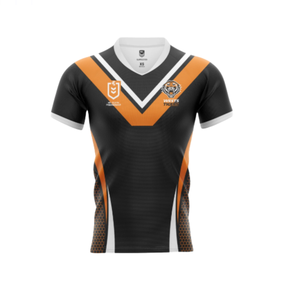 NRL Adult Supporter Jersey Wests Tigers