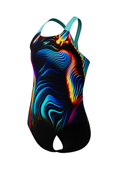 Speedo Girls Digital Placement Powerback