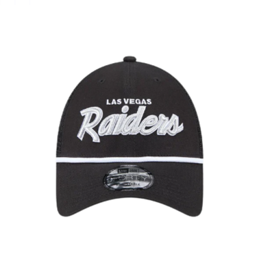 New Era 9Forty Trucker Script Las Vegas Raiders