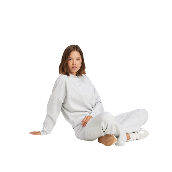 Adidas Womens Small Logo Feel Cozy Sweat Crew