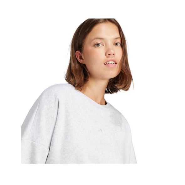 Adidas Womens Small Logo Feel Cozy Sweat Crew