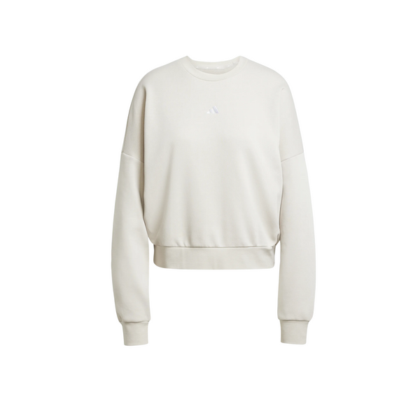 Adidas Womens Small Logo Feel Cozy Sweat Crew