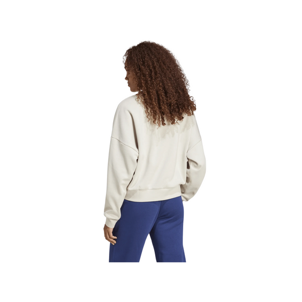 Adidas Womens Small Logo Feel Cozy Sweat Crew