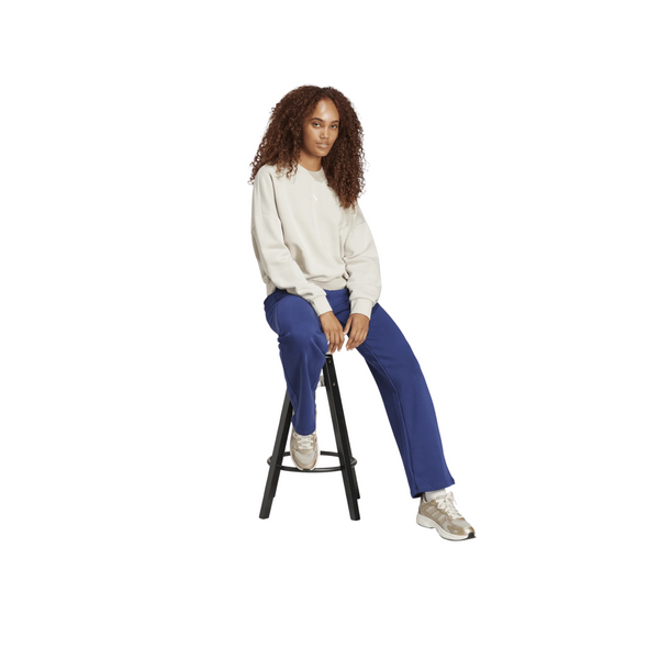 Adidas Womens Small Logo Feel Cozy Sweat Crew